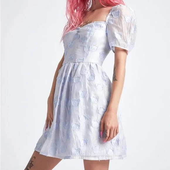 dELiA*s Blue Bear Mini Dress - Picture 1 of 3